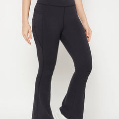 Active Sculpt Flare Pant Black