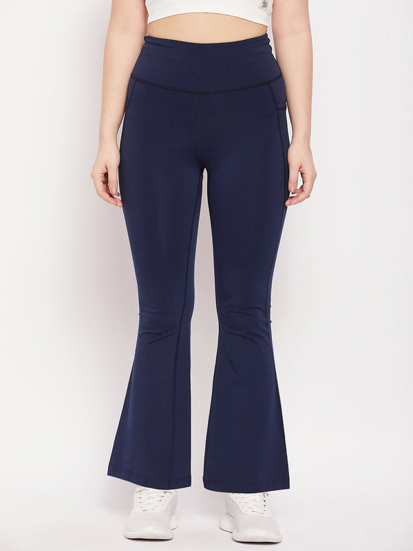 Active Sculpt Flare Pant Navy