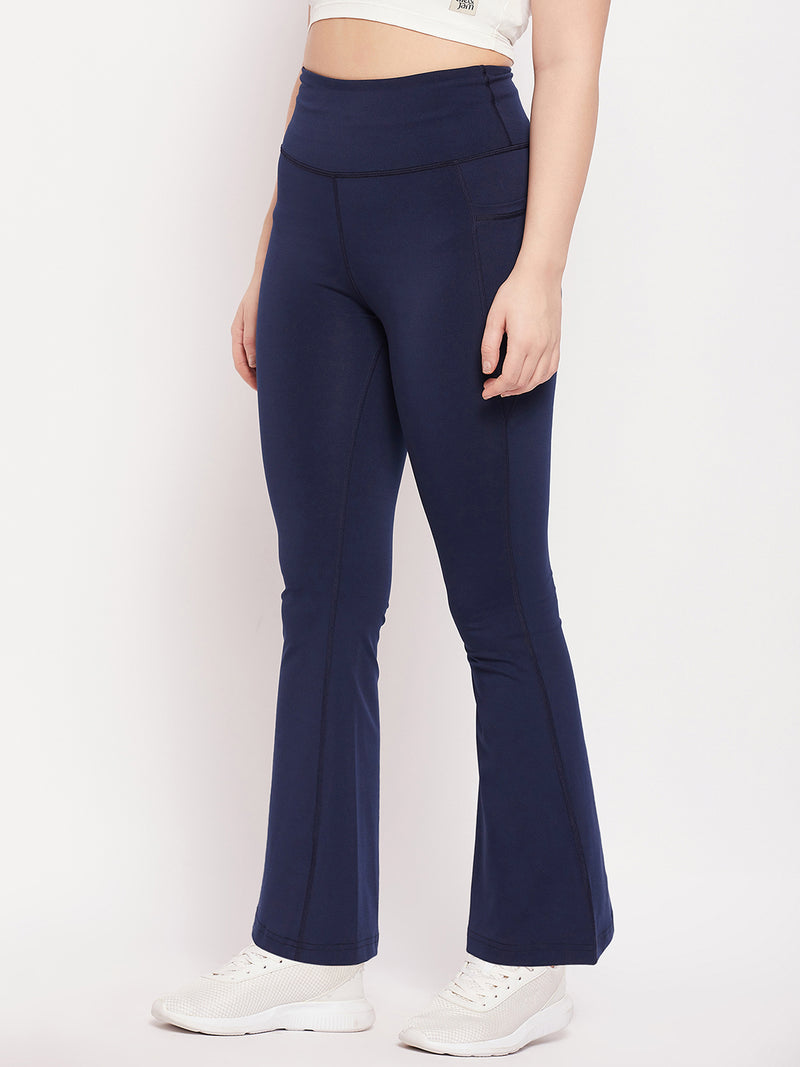 Active Sculpt Flare Pant Navy