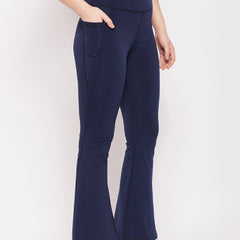Active Sculpt Flare Pant Navy