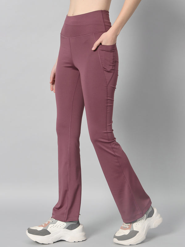 Active Sculpt Flare Pant Mauve