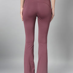 Active Sculpt Flare Pant Mauve