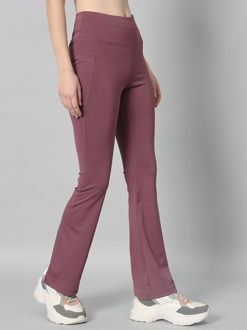 Active Sculpt Flare Pant Mauve