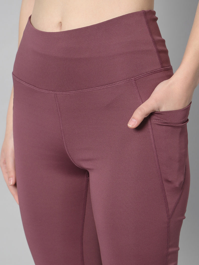 Active Sculpt Flare Pant Mauve