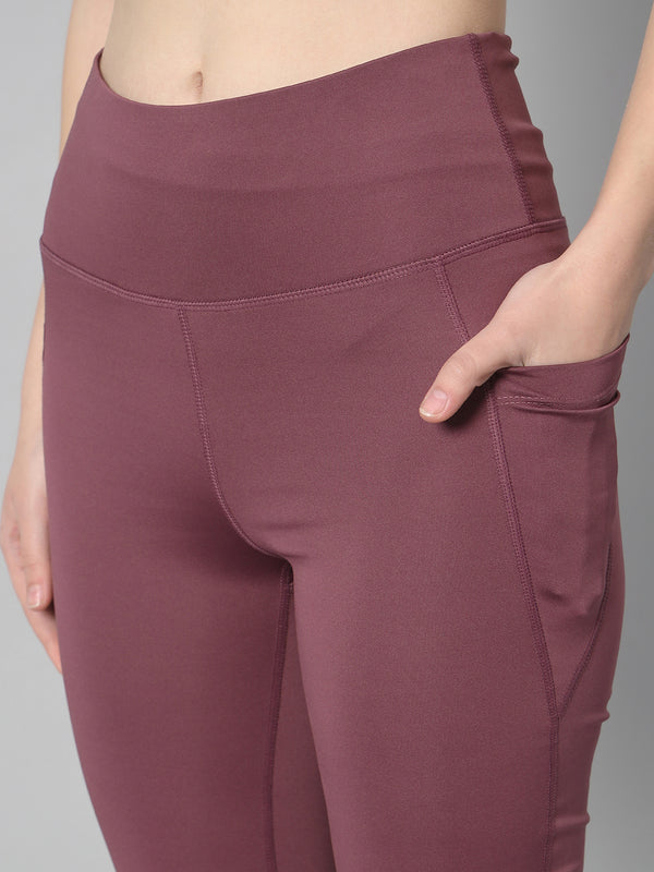 Active Sculpt Flare Pant Mauve
