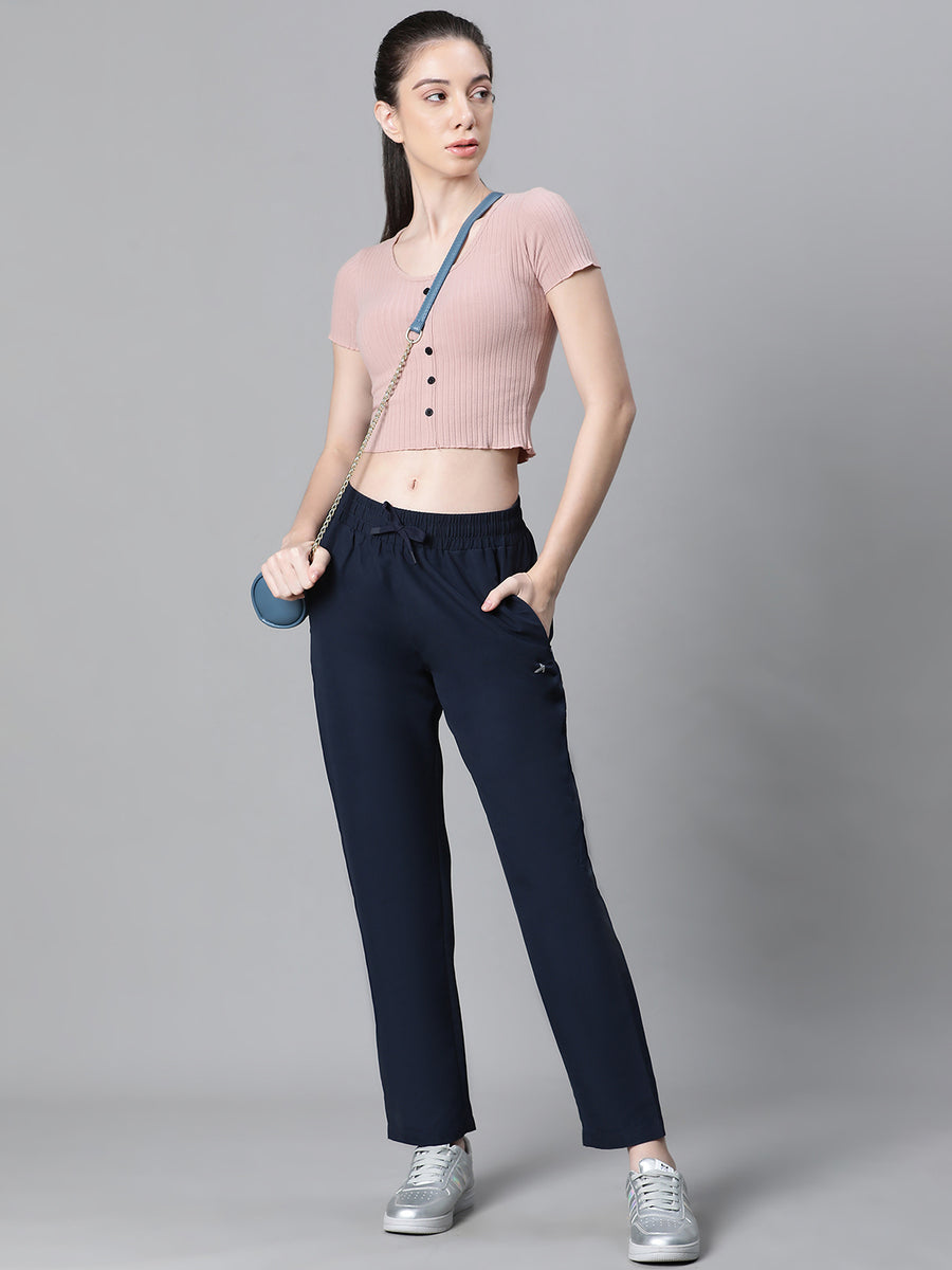 Everyday Straight Fit Pants Navy