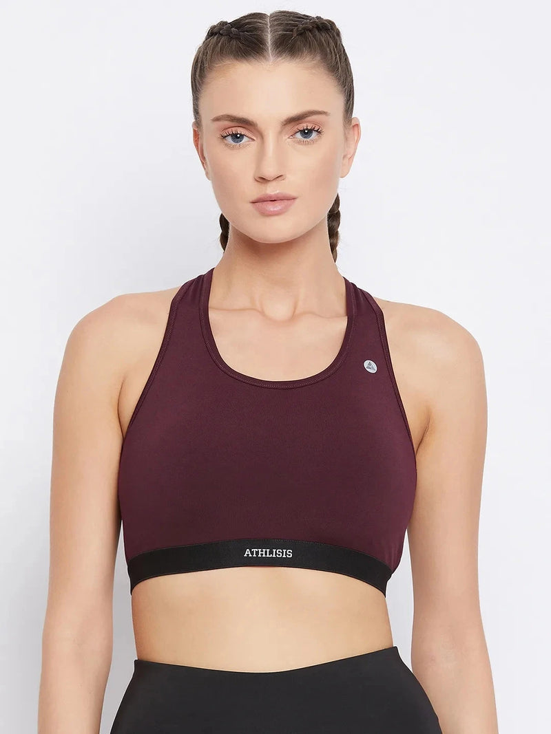 Dry Fit Sports Bra Non-Wired Removable Padding Athlisis Sports