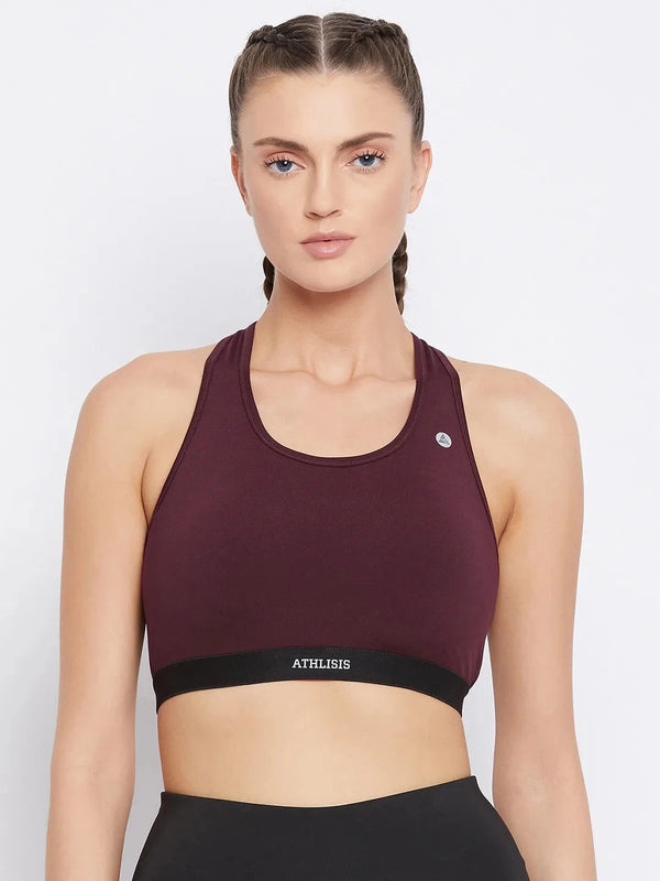 Dry Fit Sports Bra Non-Wired Removable Padding Athlisis Sports