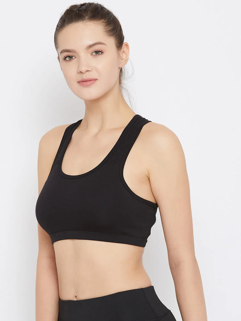 Everyday Support Sports Bra Black
