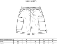 Cargo Shorts Black Athlisis Sports