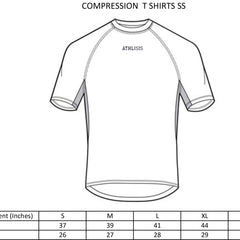 808 Compression T-Shirts Red