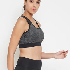 ContourFlex Sports Bra Gray