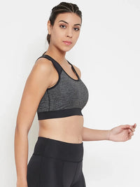 ContourFlex Sports Bra Gray Athlisis Sports