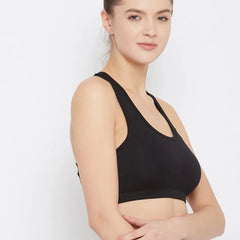 Everyday Support Sports Bra Black