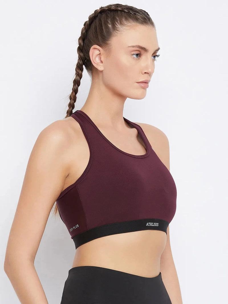 Dry Fit Sports Bra Non-Wired Removable Padding Athlisis Sports