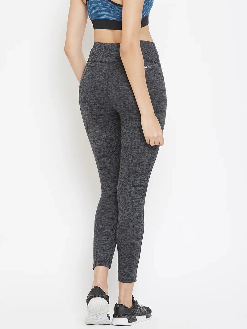 Women Black Performance Quick Dry Training Tights Athlisis Sports