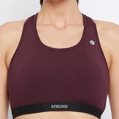 Dry Fit Sports Bra Non-Wired Removable Padding Athlisis Sports