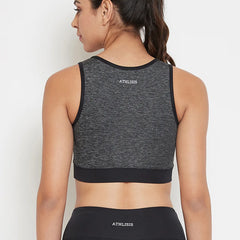 ContourFlex Sports Bra Gray
