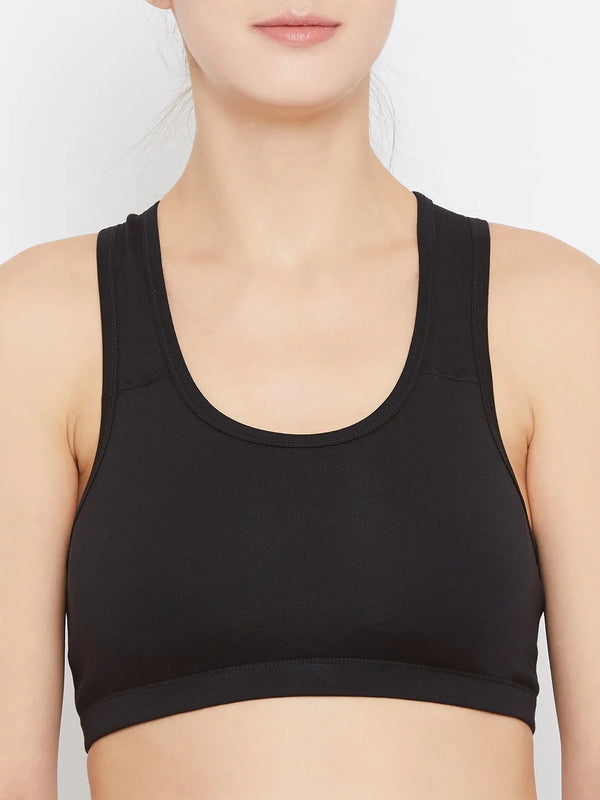 Everyday Support Sports Bra Black