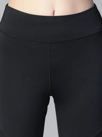 Women Black Training Tights Athlisis Sports