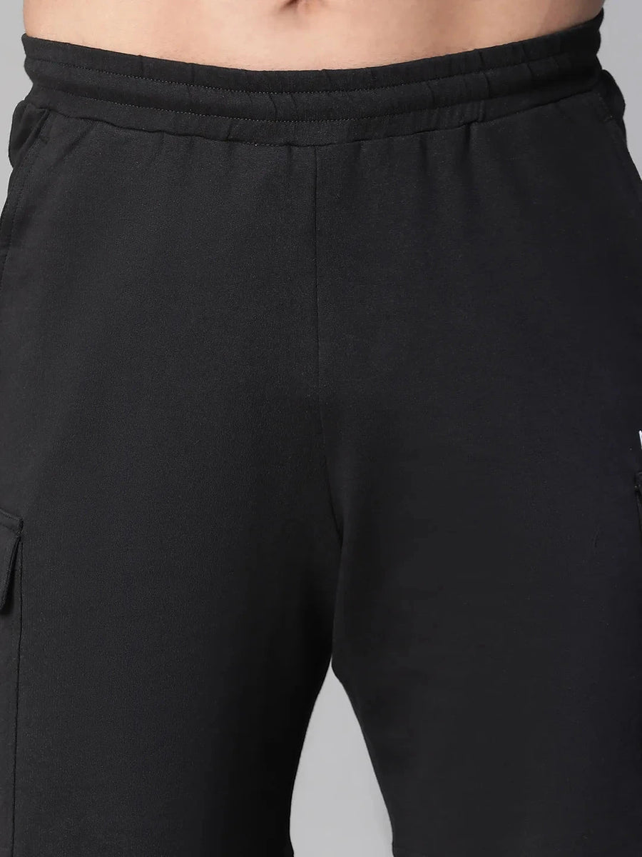 Cargo Shorts Black Athlisis Sports