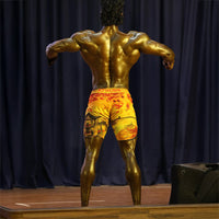 Yellow Samurai Men's Physique Shorts