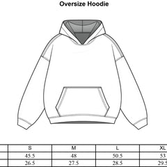 Fleez Oversized Hoodie Brown