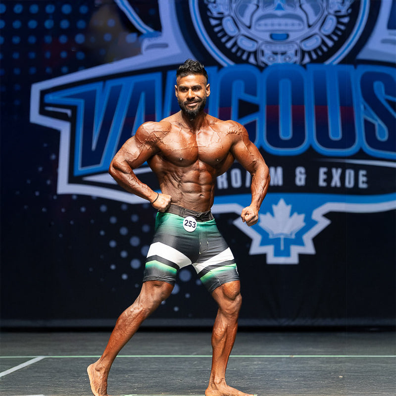 Delta Green Men's Physique Shorts Athlisis Sports
