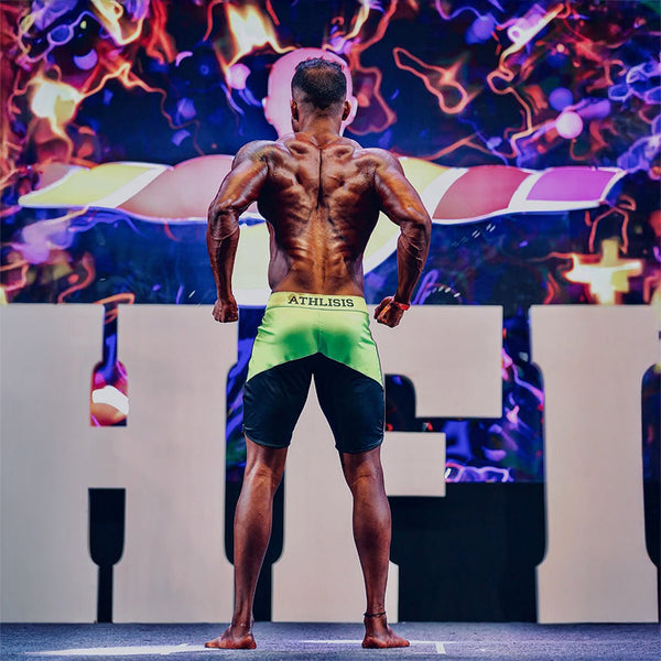 D V Green Men's Physique Shorts