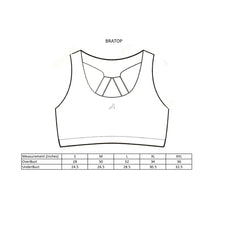 Non-Wired Removable Padding Sports Bra Athlisis Sports