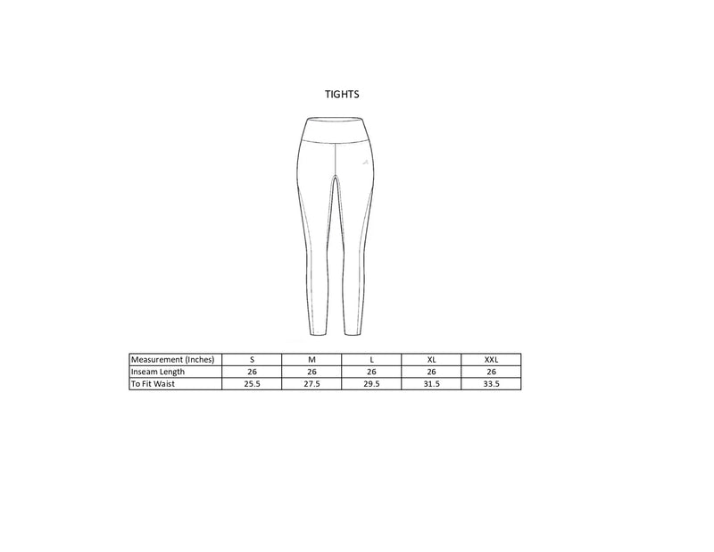 Side Seam Leggings Black