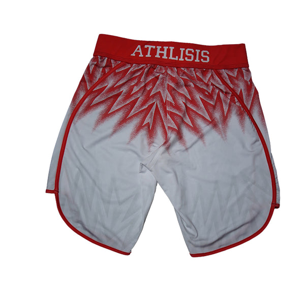 Red Lightning Thunder Men's Physique Shorts