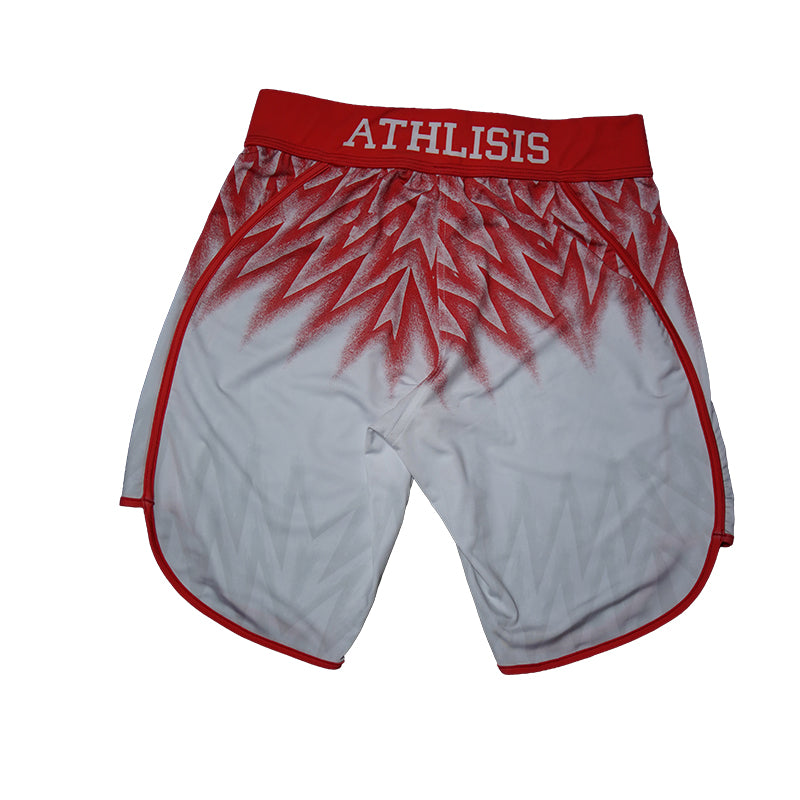 Red Lightning Thunder Men's Physique Shorts