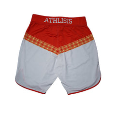 Red AZTEC Men's Physique Shorts