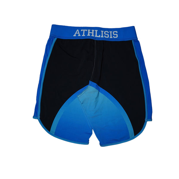 Blue Black Bubble Men's Physique Shorts