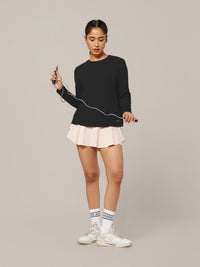 Breeze Crossover Full Sleeve T-shirt Black