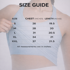 Built In Bra Racer Back Top Ice Blue