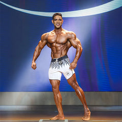 BLK lightning Thunder Men's Physique Shorts